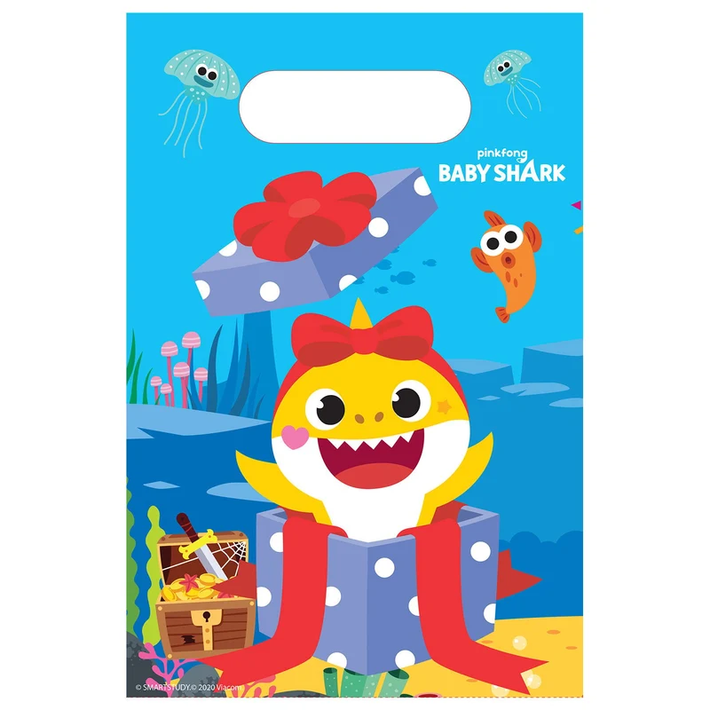 Uitdeelzakjes Baby Shark (8st)