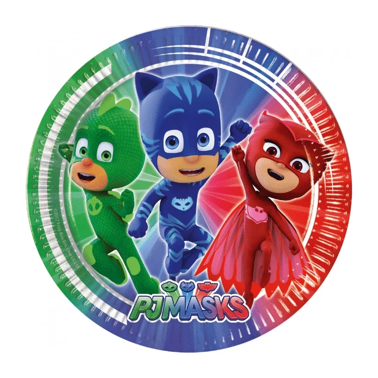 PJ Masks Papieren borden 23cm