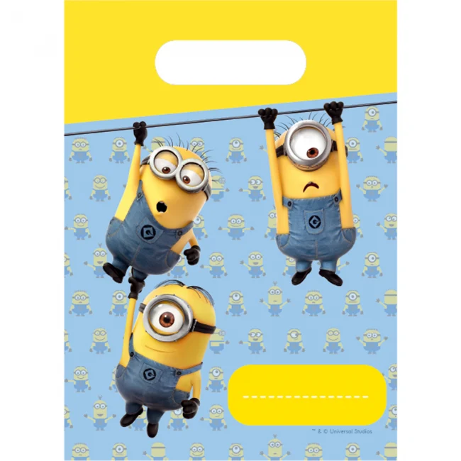 Minions Uitdeelzakjes (6st)
