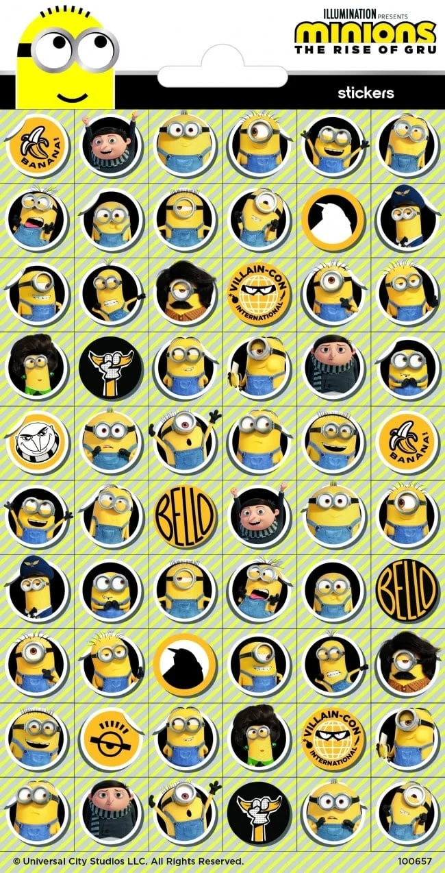 Minions Stickervel