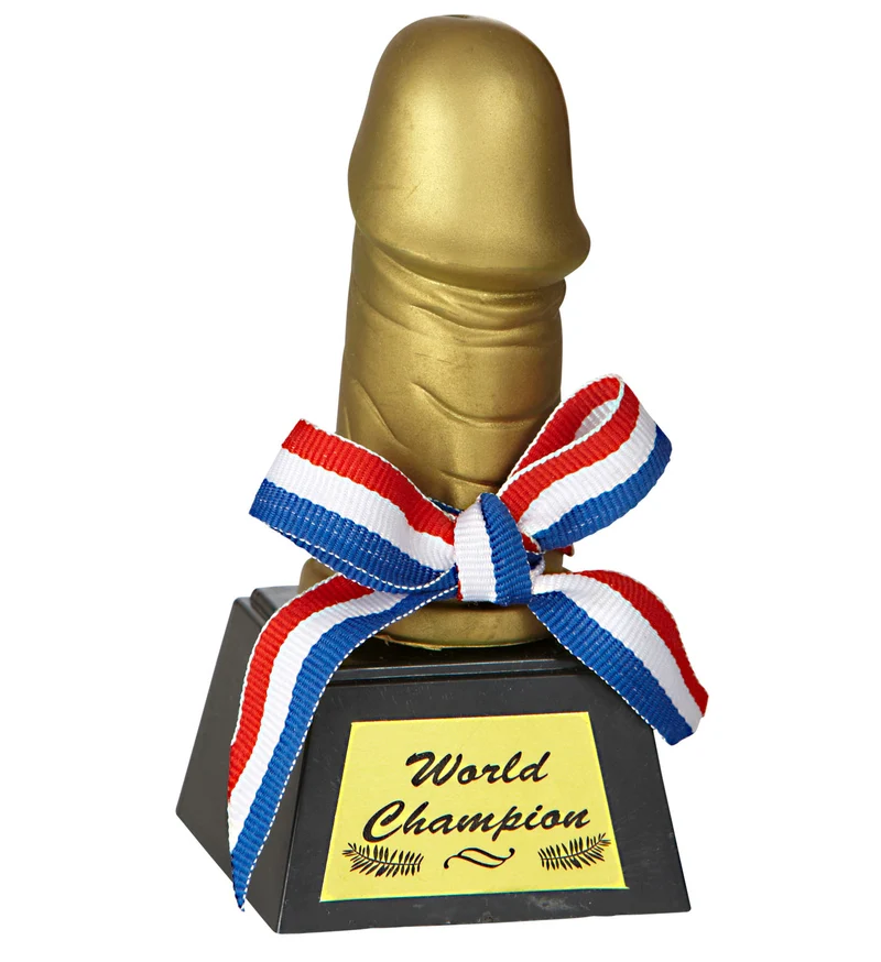 Gouden Piemel trofee Penis Rik award