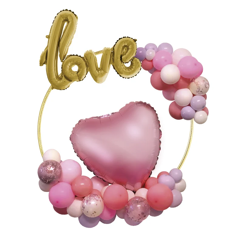 Valentijn Ballonnenring Goud (60cm)