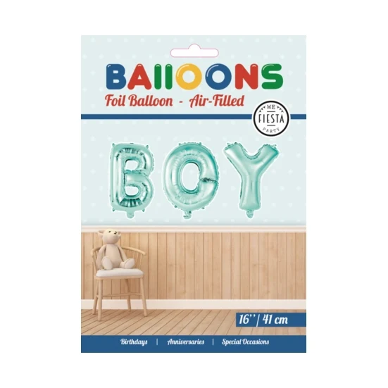 Folieballon BOY - Letter Set - 41cm