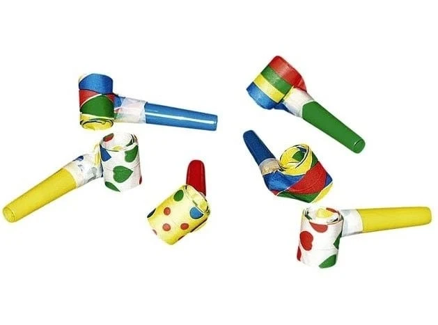 Feestelijke Roltoeters - 48 Stuks