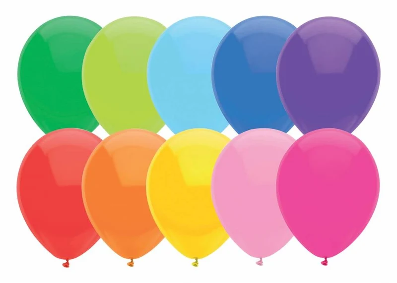 Gekleurde Feest Ballonnen 100 stuks - 30 cm