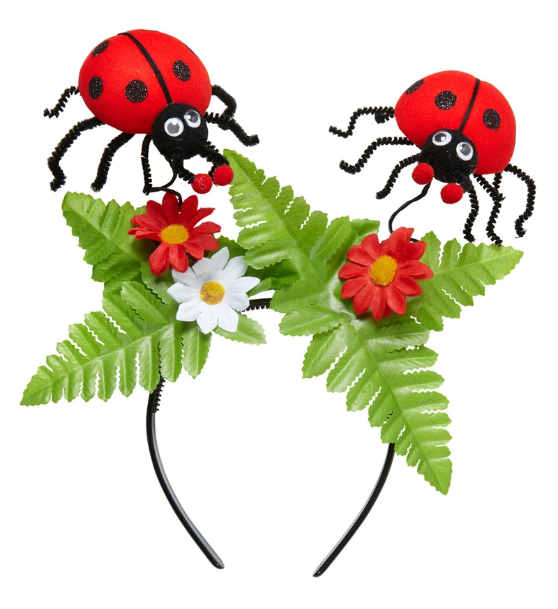 Lieveheersbeestje haarband tiara