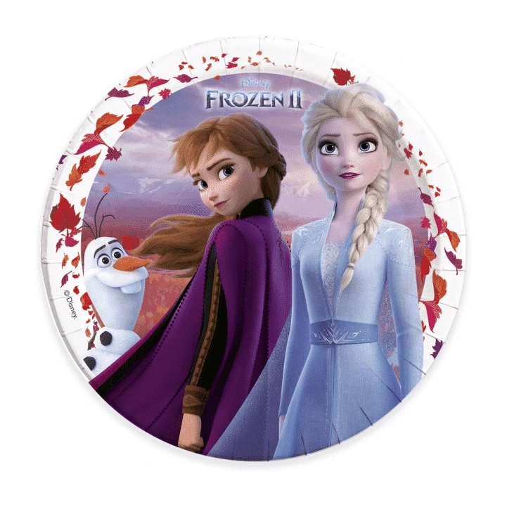 Frozen 2 Papieren borden 23cm