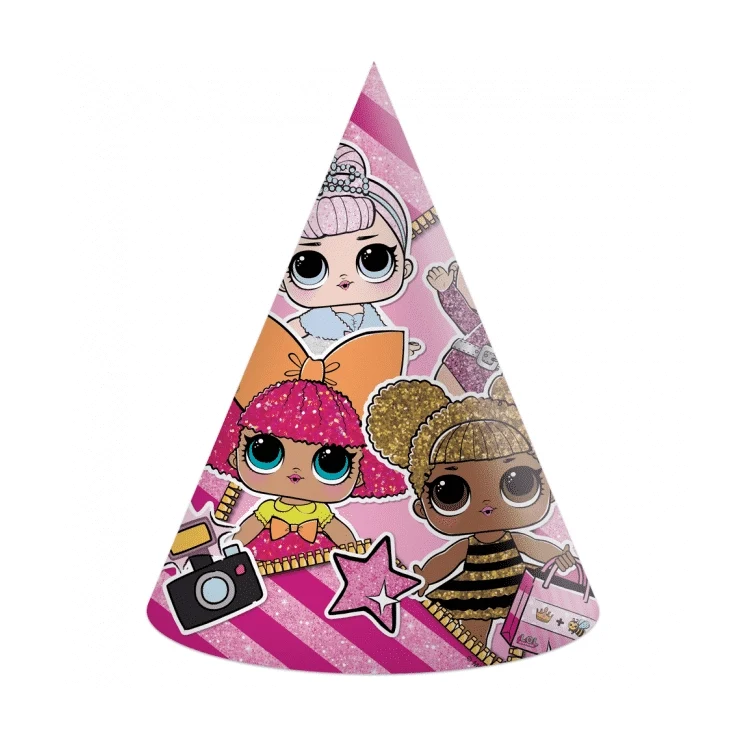 LOL - Hoedjes - 6 stuks