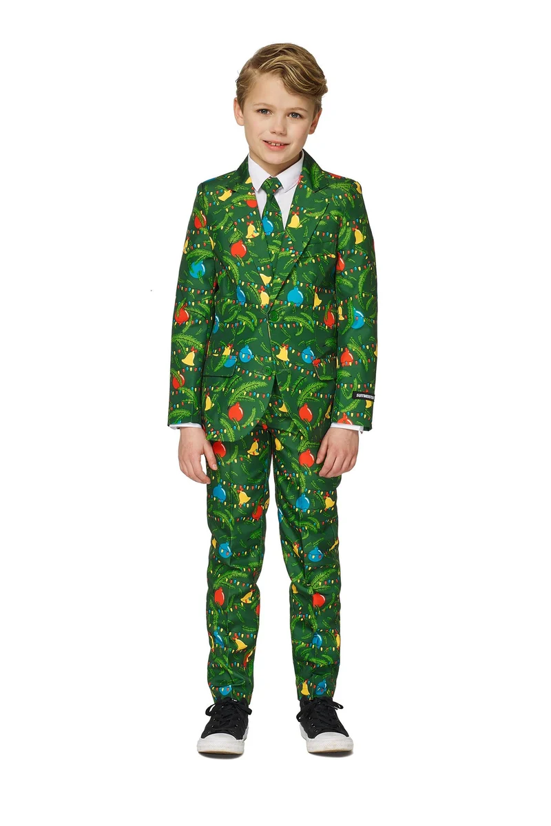 Suitmeister Maatpak Christmas Green Tree Light Up Jongens