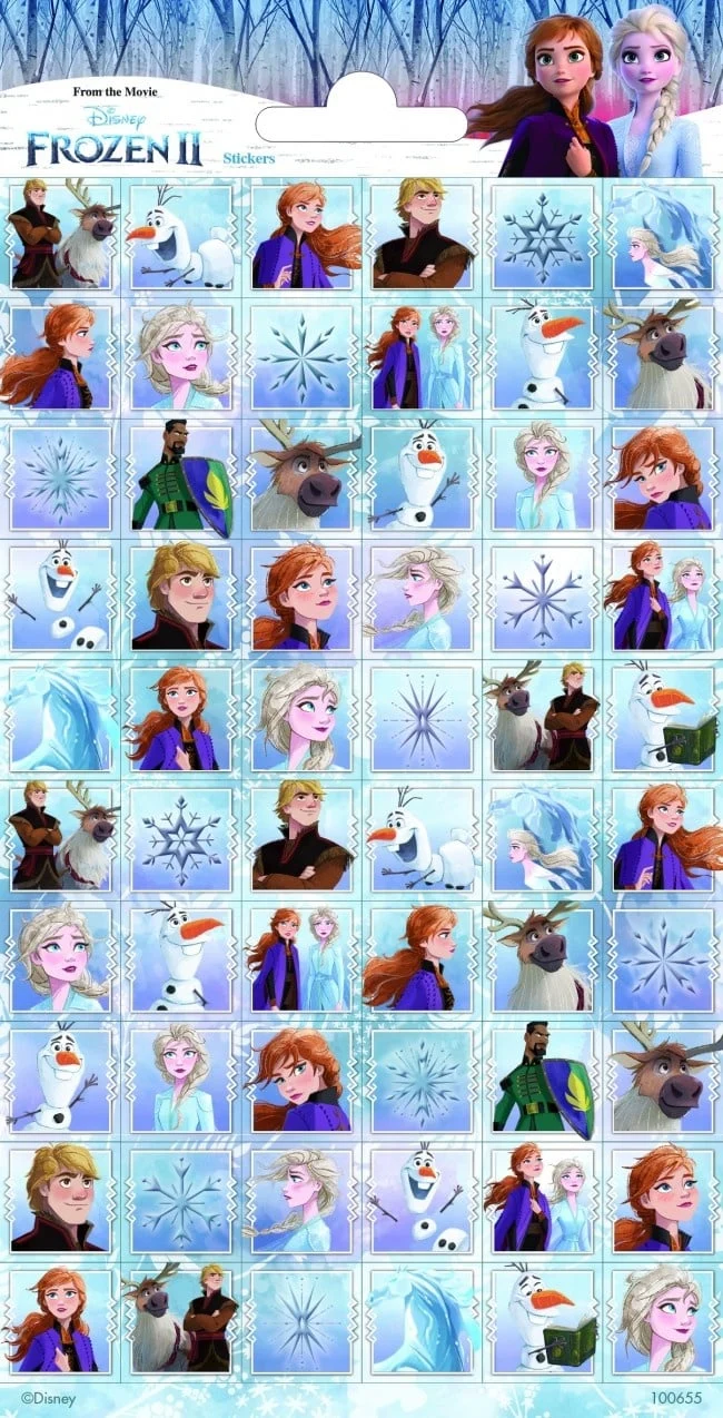 Frozen II Stickervel