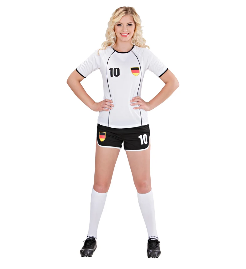 Duitsland voetbal kostuum dames