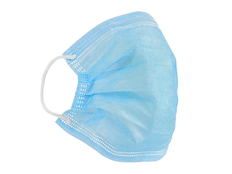 Wegwerp Mondkapje 3-Laags Blauw