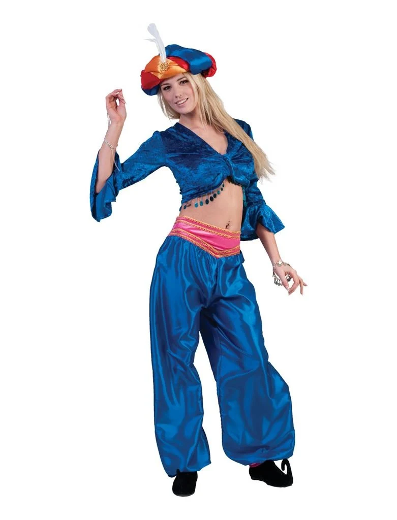 Arabische broek haremdanseres dames