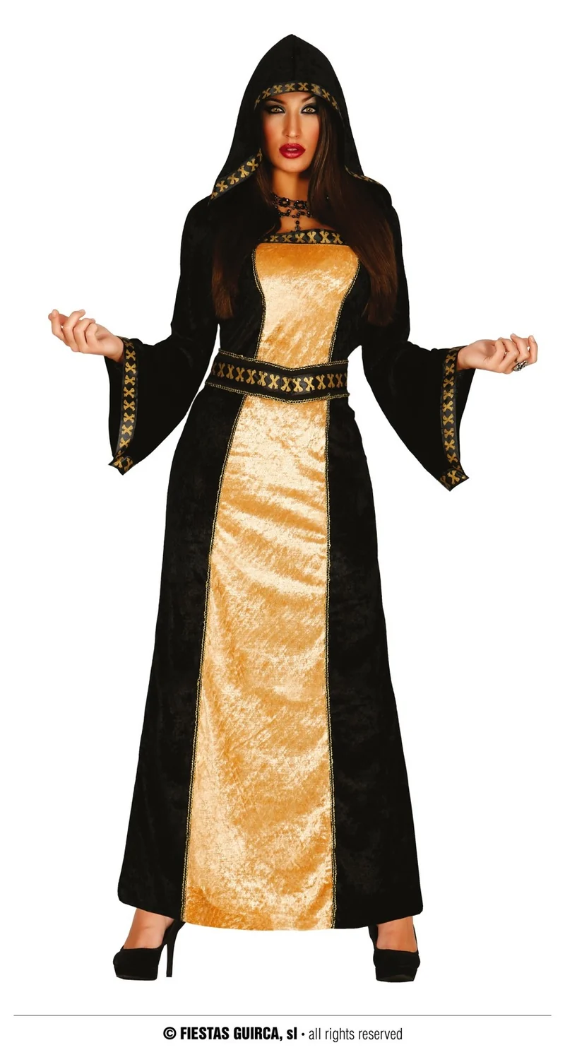 Duistere Priesteres Jurk Halloween