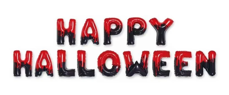 Folieballonnen 'Happy Halloween'