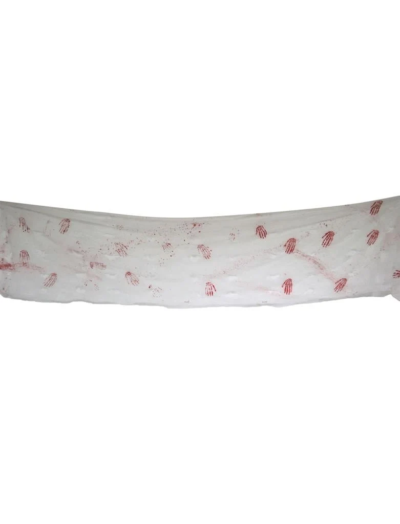 Halloween Banner Bloed Handen (4m)