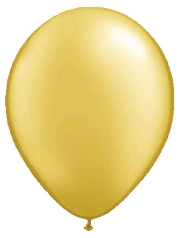 Ballon 100x goud nr 12