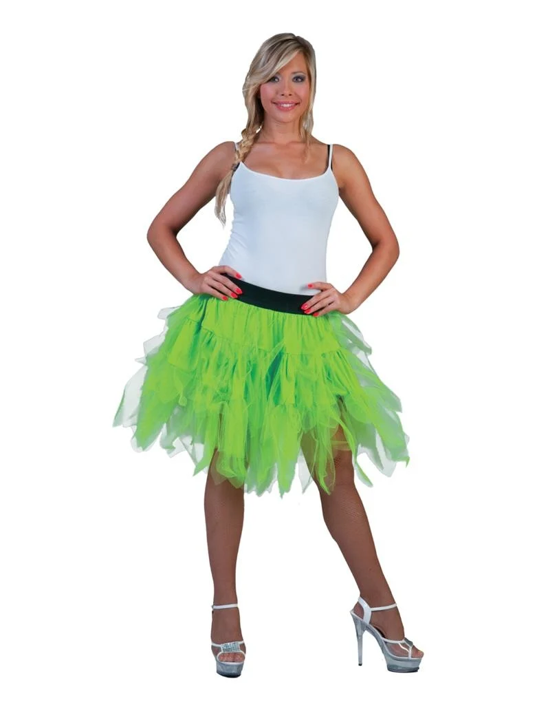 Tule rok neon groen Gigi
