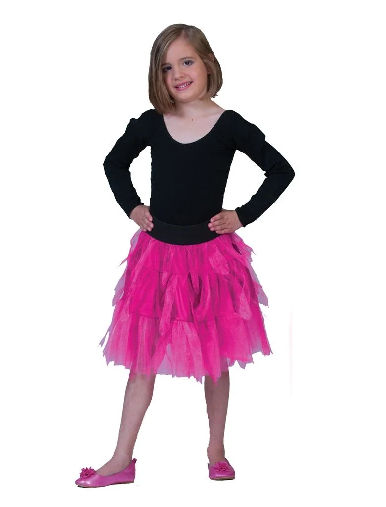 Petticoat neon roze Lili kind