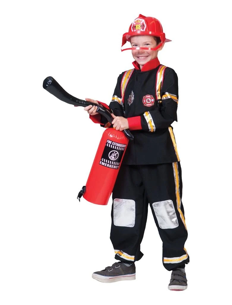 Brandweerman kostuum Jim kind