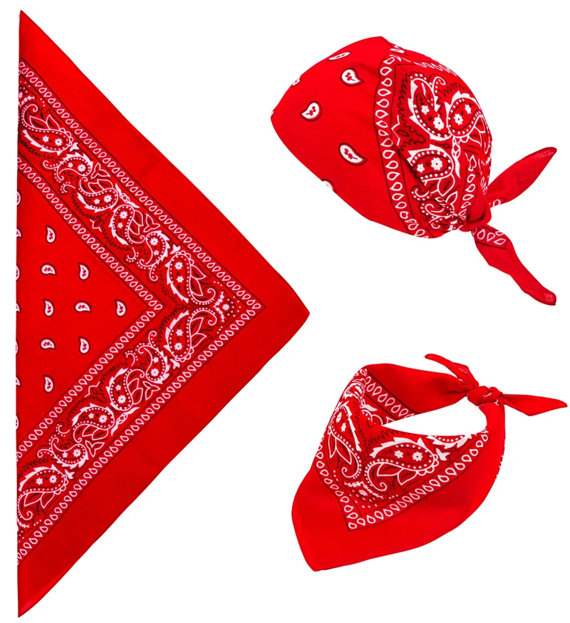 Bandana rood zakdoek