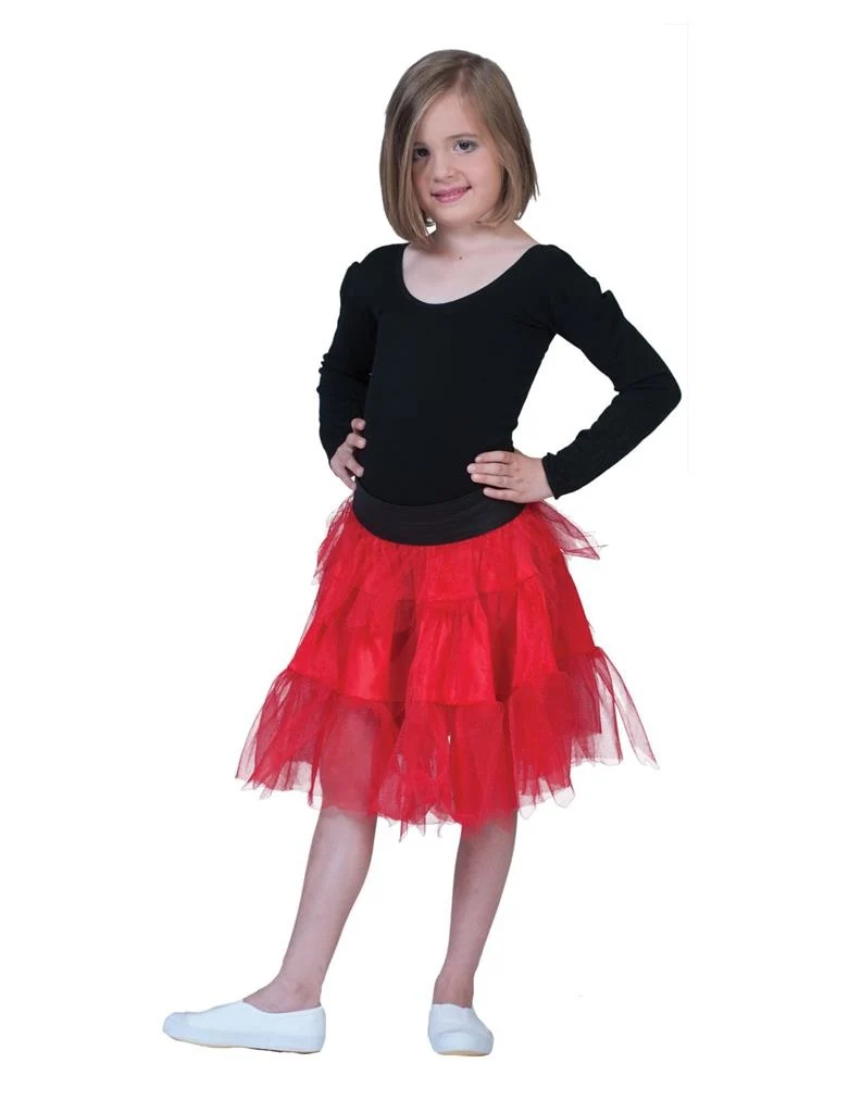 Petticoat rood Lili kind