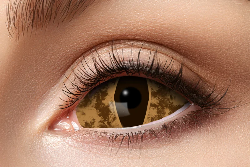 Sclera Krokodil lenzen