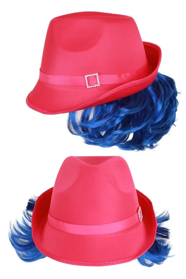 Gleufhoedje roze deukhoedje