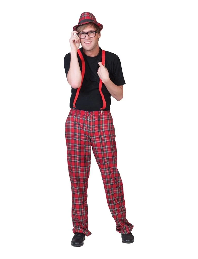 Tartan broek schotse ruit