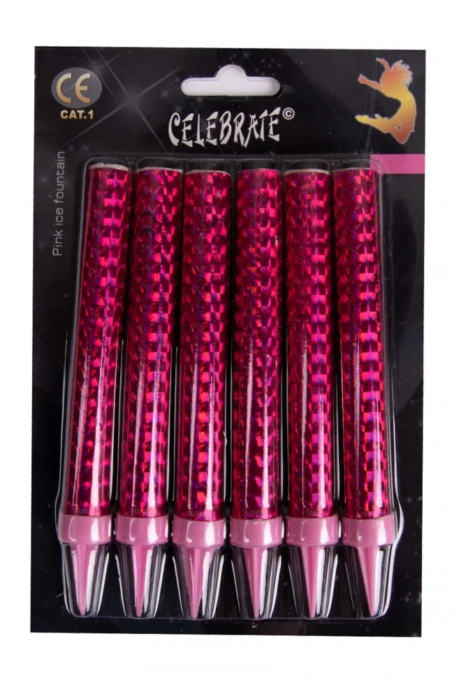 IJsfonteinen Roze (6st)