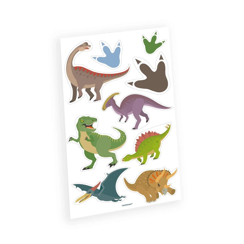 Plaktattoos Dino Kind (9st)