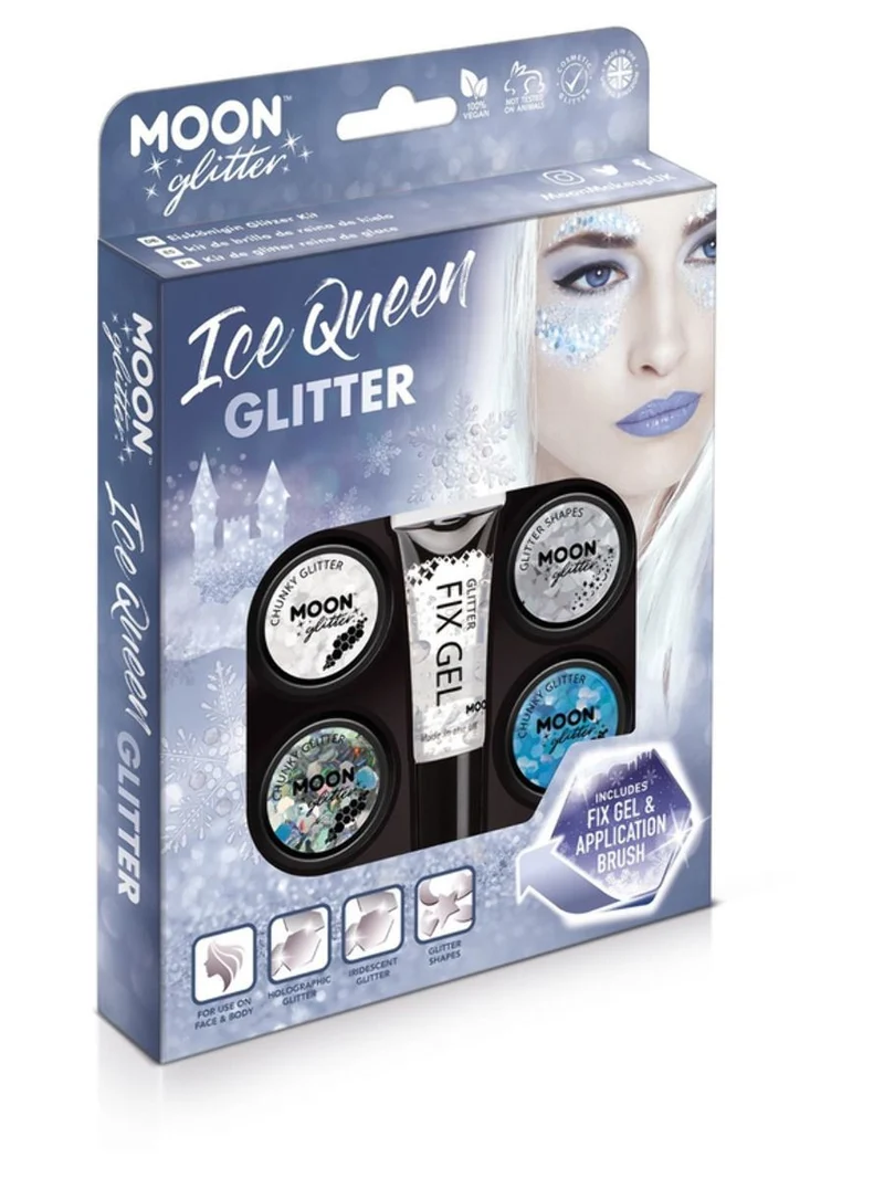 Moon Ice Queen Glitter Set - 6 Delig