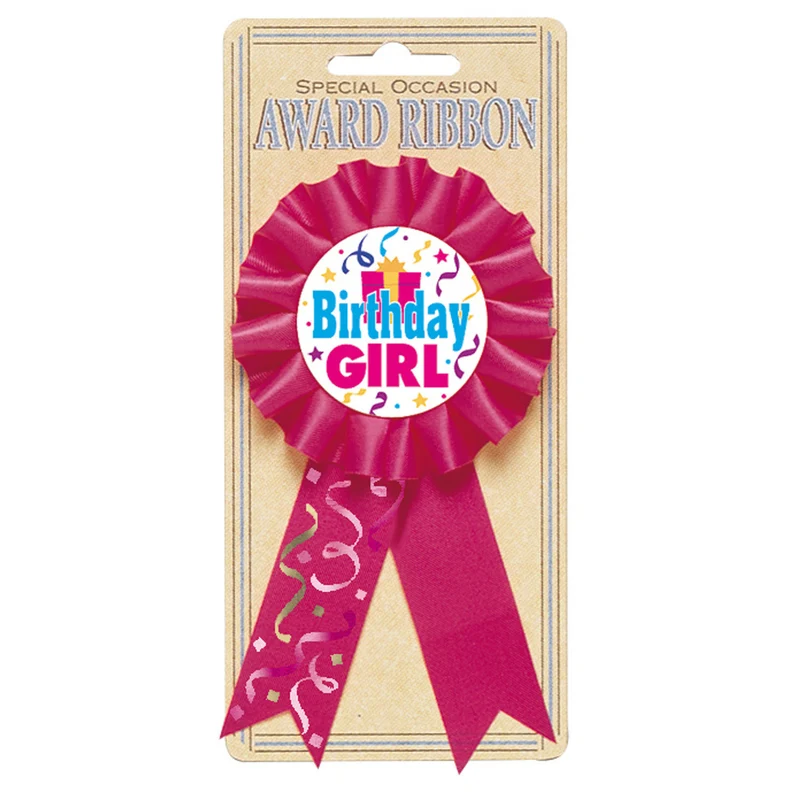 Rozet Birthday Girl