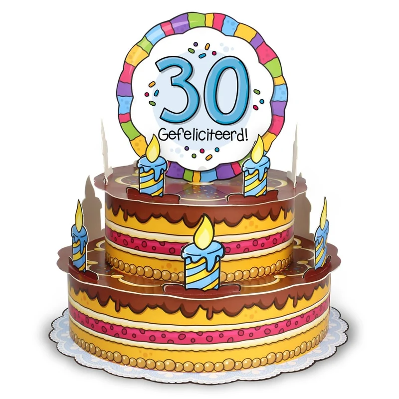 3D Wenstaart 30 Jaar