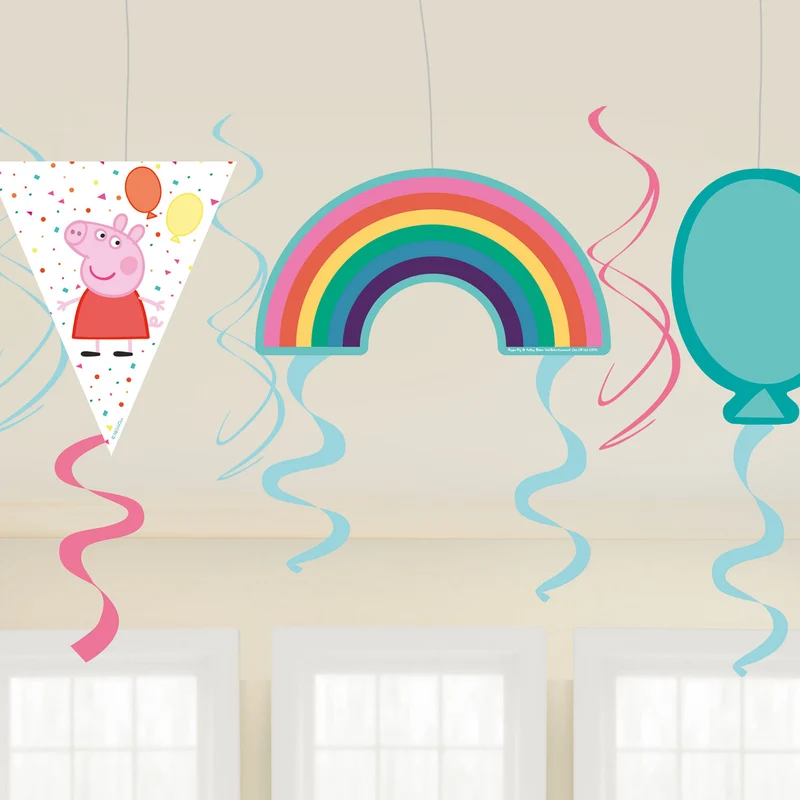 Swirlset Peppa Pig - 7 stuks
