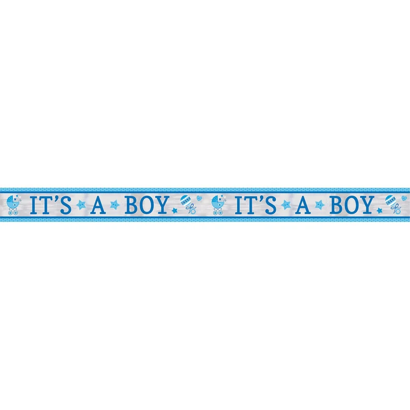 Foliebanner It's A Boy Babyshower
