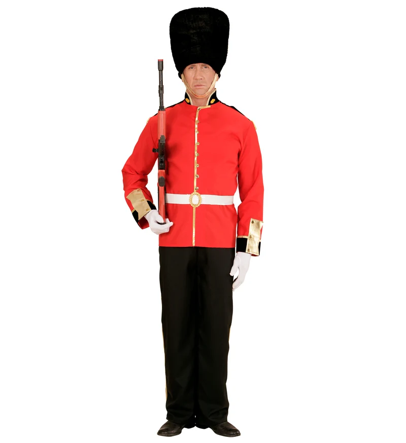 Royal guard kostuum man paleiswachter