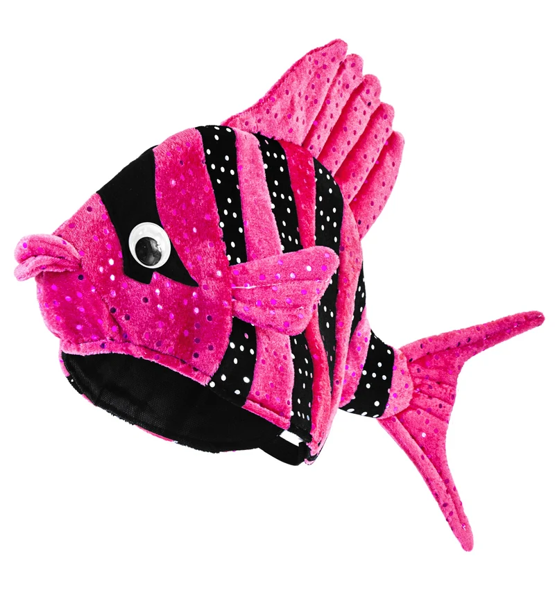 Hoed vis roze