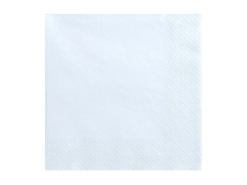 Servetten Licht Sky Blue (20st)