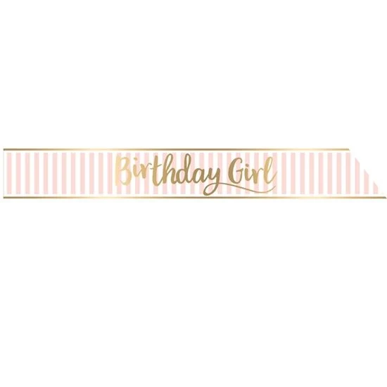 Sjerp Birthday Girl Roze/Goud