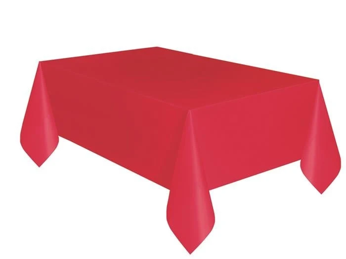 Tafelkleed Rood - 140x274cm