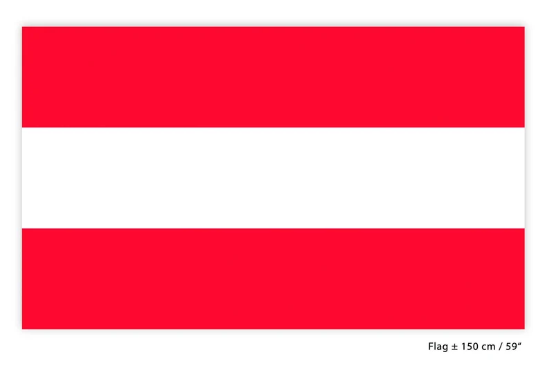 Vlag Oostenrijk - 90x150 cm