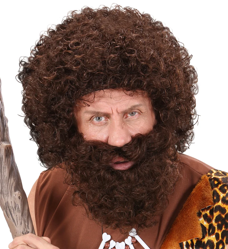 Karakterpruik bruin met baard