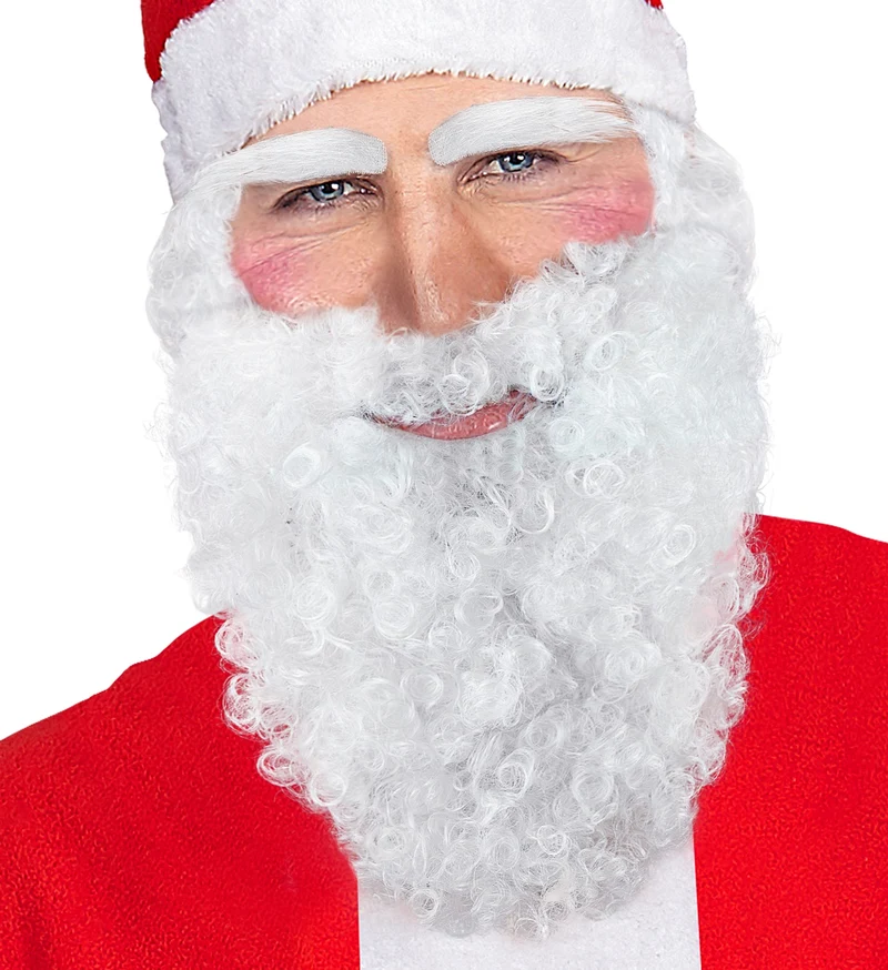 Baard kerstman met snor goedkoop