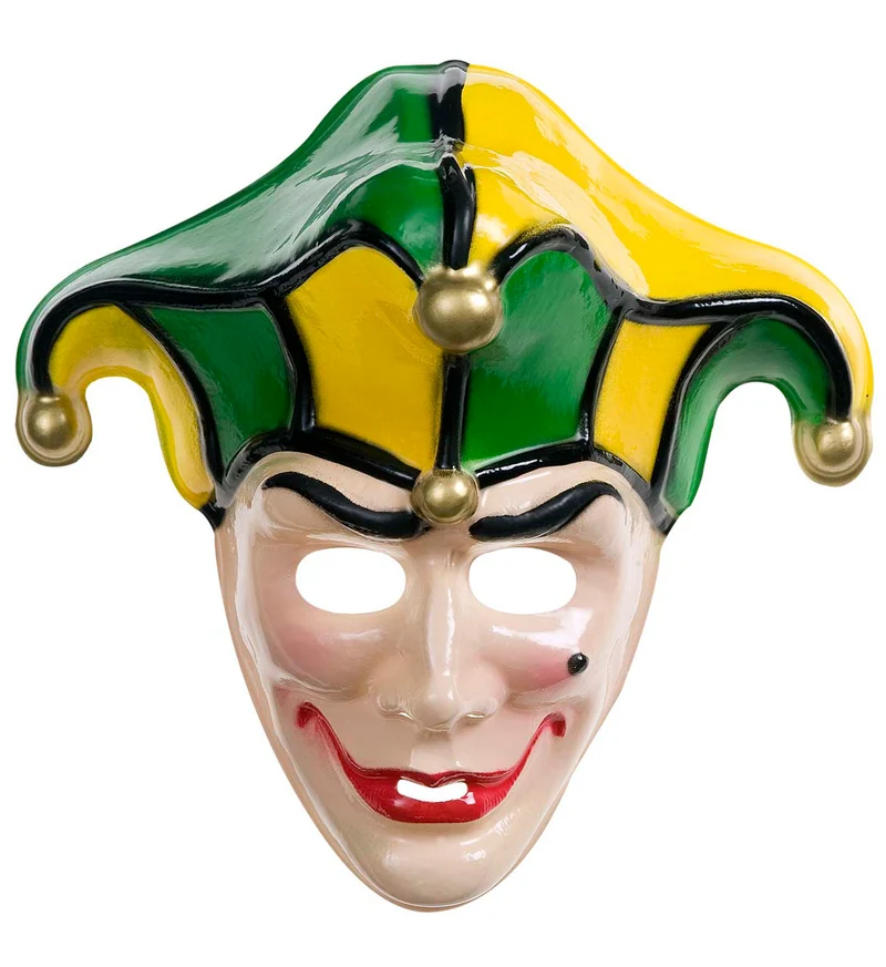 Joker of harlekijn masker