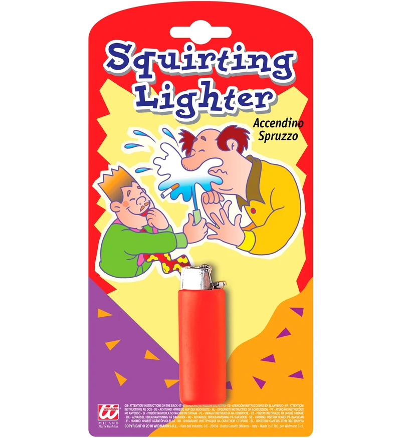 Spuitende aansteker