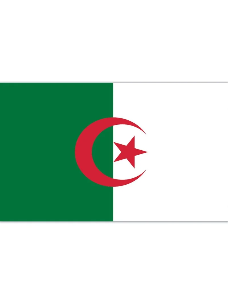 Vlag Algerije - 90x150 cm