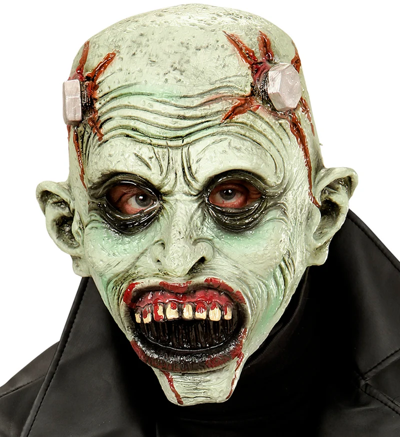 Zombiemasker kind lab onderzoeker