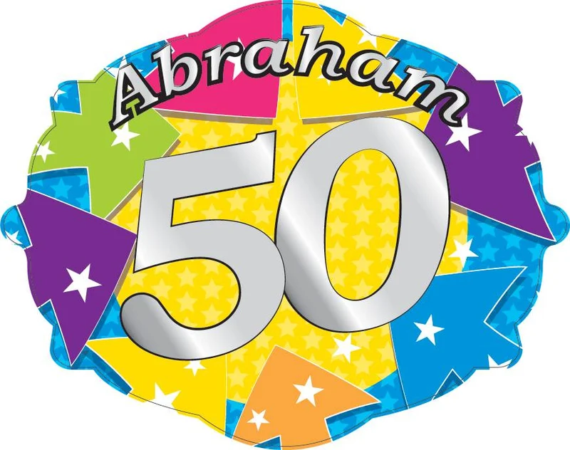 Huldeschild Abraham 50