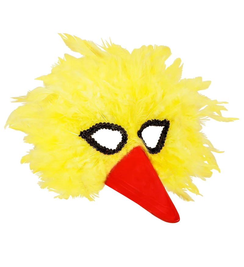 Vogelmasker Pino geel